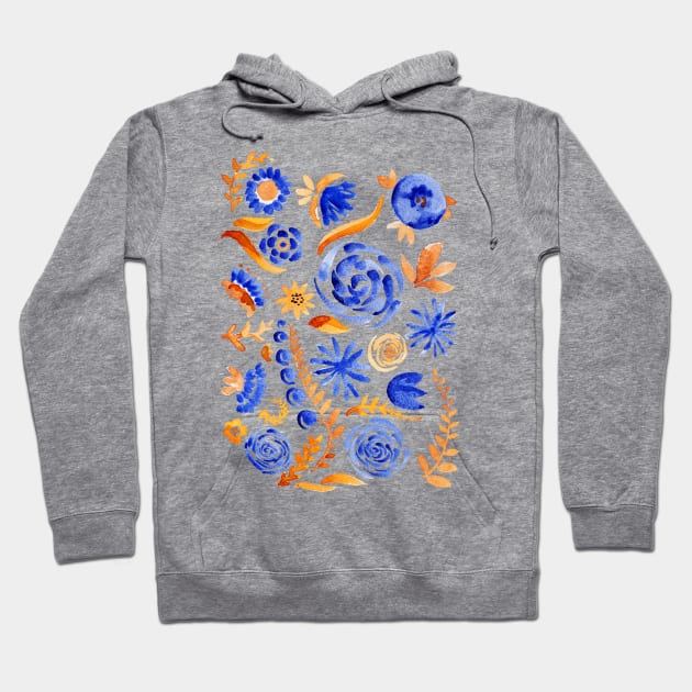 Flowers Hoodie by Olga Berlet